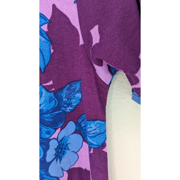 Lularoe Floral Perfect Tee Top Sz Small - Picture 5 of 6